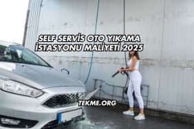 Self Servis Oto Yıkama İstasyonu Maliyeti 2025