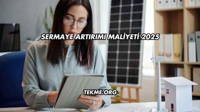 Sermaye Artırımı Maliyeti 2025