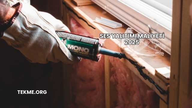 Ses Yalıtımı Maliyeti 2025