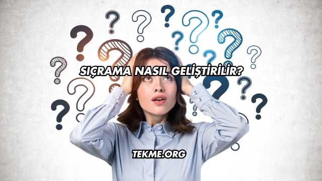 Sıçrama Nasıl Geliştirilir?