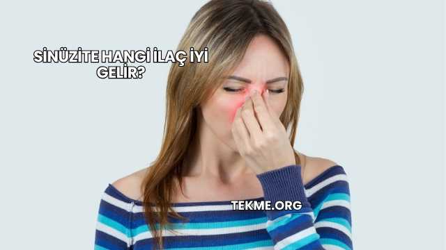 Sinüzite Hangi İlaç İyi Gelir?