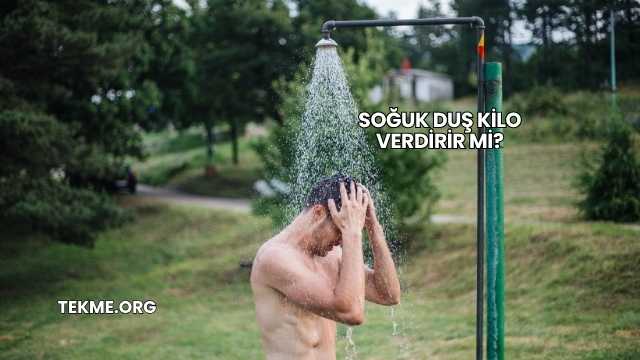 Soğuk Duş Kilo Verdirir mi?