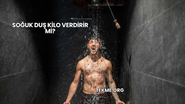 Soğuk Duş Kilo Verdirir mi?