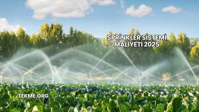 Sprinkler Sistemi Maliyeti 2025