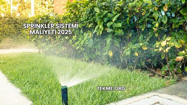 Sprinkler Sistemi Maliyeti 2025
