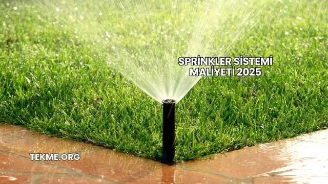 Sprinkler Sistemi Maliyeti 2025