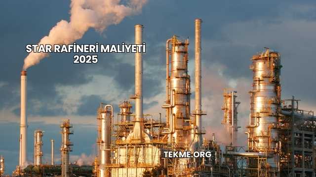 Star Rafineri Maliyeti 2025