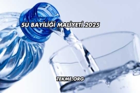 Su Bayiliği Maliyeti 2025
