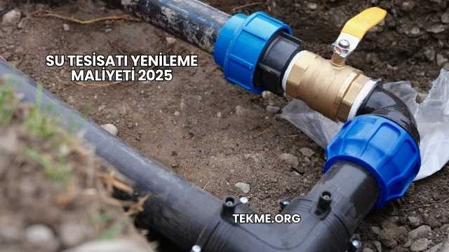 Su Tesisatı Yenileme Maliyeti 2025