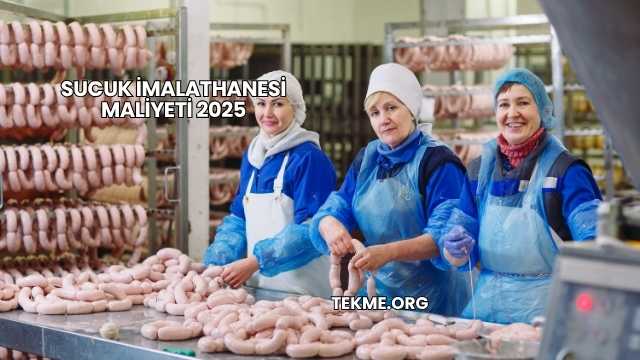 Sucuk İmalathanesi Maliyeti 2025