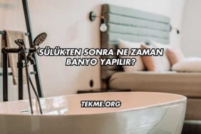 Sülükten Sonra Ne Zaman Banyo Yapılır?
