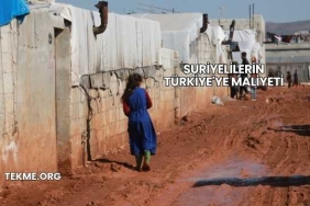 Suriyelilerin Türkiye'ye Maliyeti