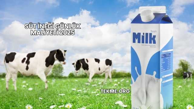 Süt İneği Günlük Maliyeti 2025