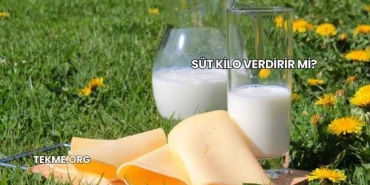 Süt Kilo Verdirir mi?