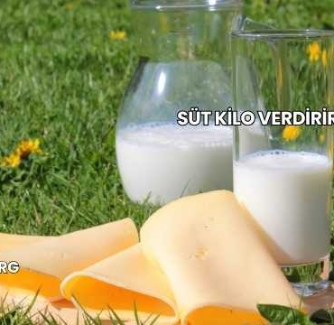 Süt Kilo Verdirir mi?