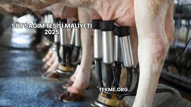 Süt Sağım Tesisi Maliyeti 2025