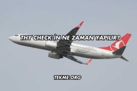 THY Check-in Ne Zaman Yapılır?