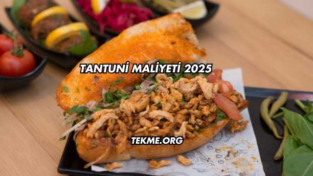 Tantuni Maliyeti 2025