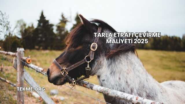 Tarla Etrafı Çevirme Maliyeti 2025