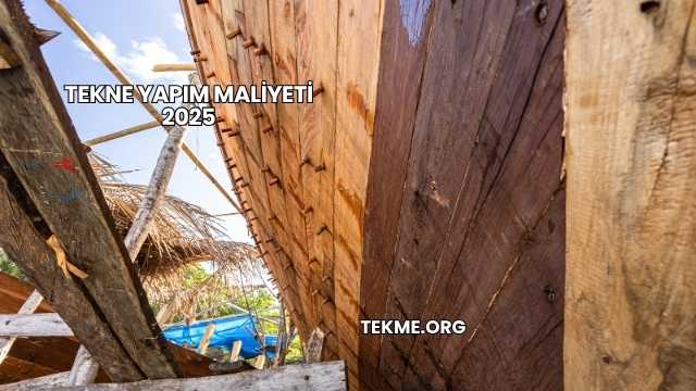 Tekne Yapım Maliyeti 2025