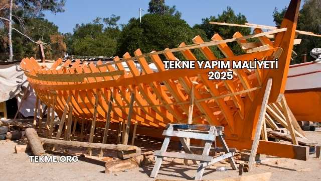 Tekne Yapım Maliyeti 2025