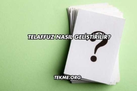 Algoritma Mantığı Nasıl Geliştirilir?