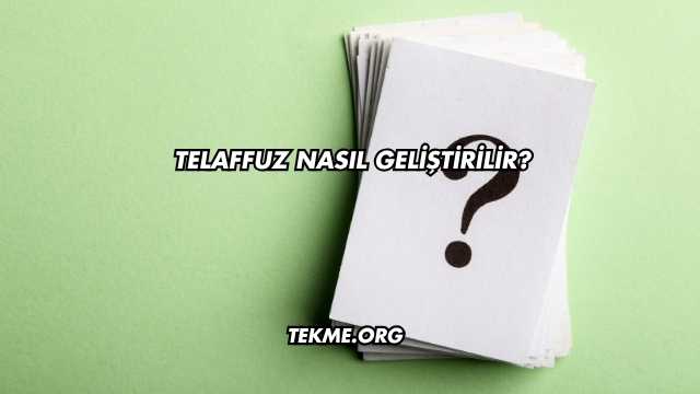 Algoritma Mantığı Nasıl Geliştirilir?