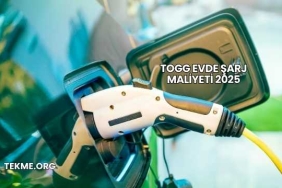 Togg Evde Şarj Maliyeti 2025