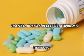 Tranko Buskas Reçetesiz Alınır mı?