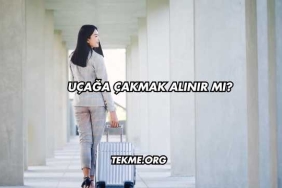 Uçağa Çakmak Alınır mı?