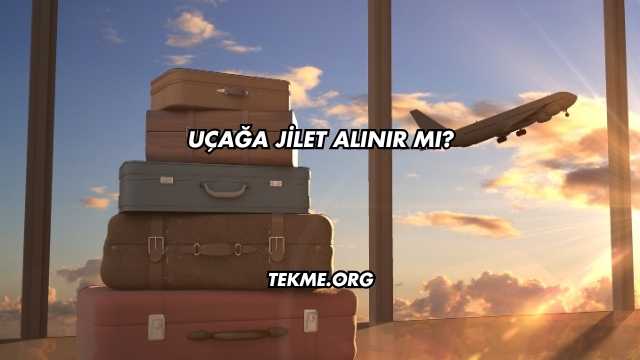 Uçağa Jilet Alınır mı?