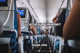 Uçağa Su Alınır mı?