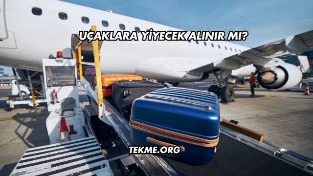 Uçaklara Yiyecek Alınır mı?