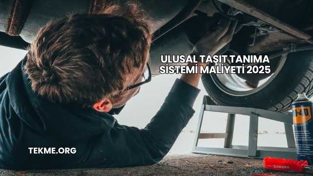 Ulusal Taşıt Tanıma Sistemi Maliyeti 2025