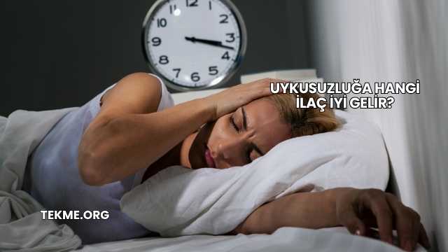 Uykusuzluğa Hangi İlaç İyi Gelir?