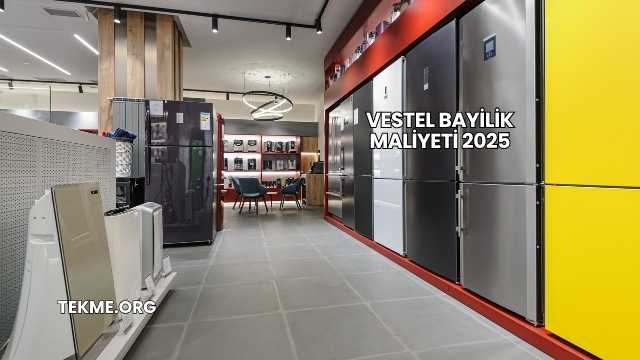 Vestel Bayilik Maliyeti 2025