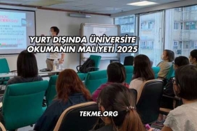 Yurt Dışında Üniversite Okumanın Maliyeti 2025