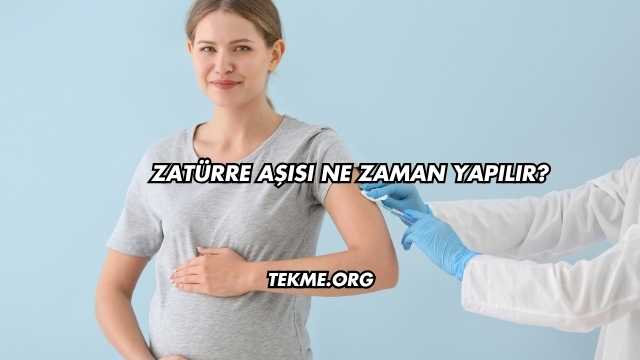 Zatürre Aşısı Ne Zaman Yapılır?