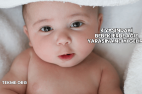 4 Yaşındaki Bebeklerde Ağız Yarasına Ne İyi Gelir?