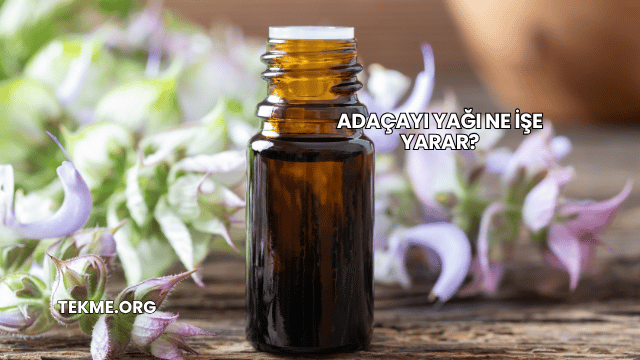 Adaçayı Yağı Ne İşe Yarar?