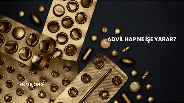 Advil Hap Ne İşe Yarar?