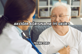 Akciğer Ağrısına Ne İyi Gelir