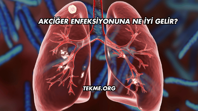 Akciğer Enfeksiyonuna Ne İyi Gelir?