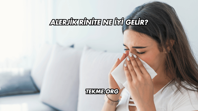Alerjik Rinite Ne İyi Gelir?