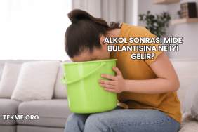 Alkol Sonrası Mide Bulantısına Ne İyi Gelir?