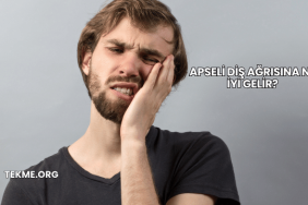 Apseli Diş Ağrısına Ne İyi Gelir?
