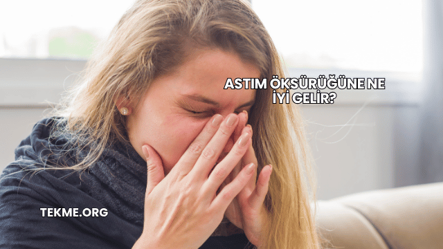 Astım Öksürüğüne Ne İyi Gelir?