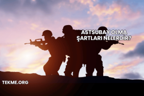 Astsubay Olma Şartları Nelerdir?