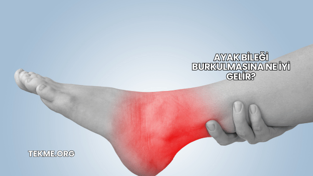 Ayak Bileği Burkulmasına Ne İyi Gelir?