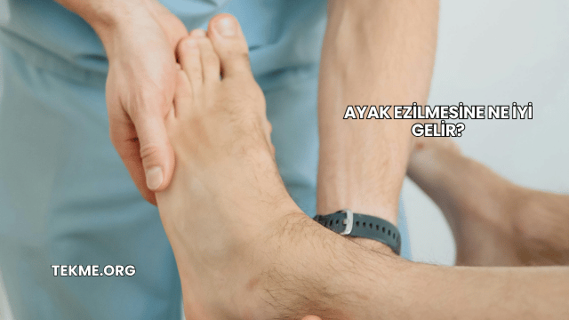 Ayak Ezilmesine Ne İyi Gelir?